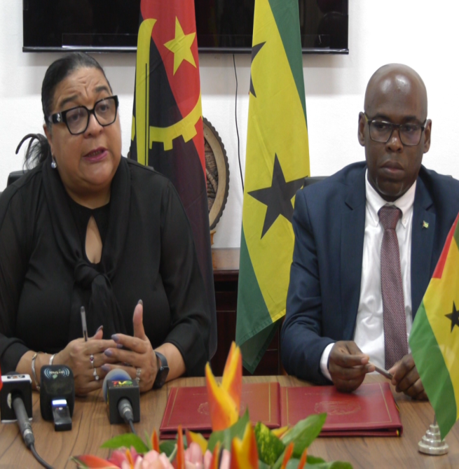 São Tomé e Luanda assinam protocolo no domínio de formação de quadro