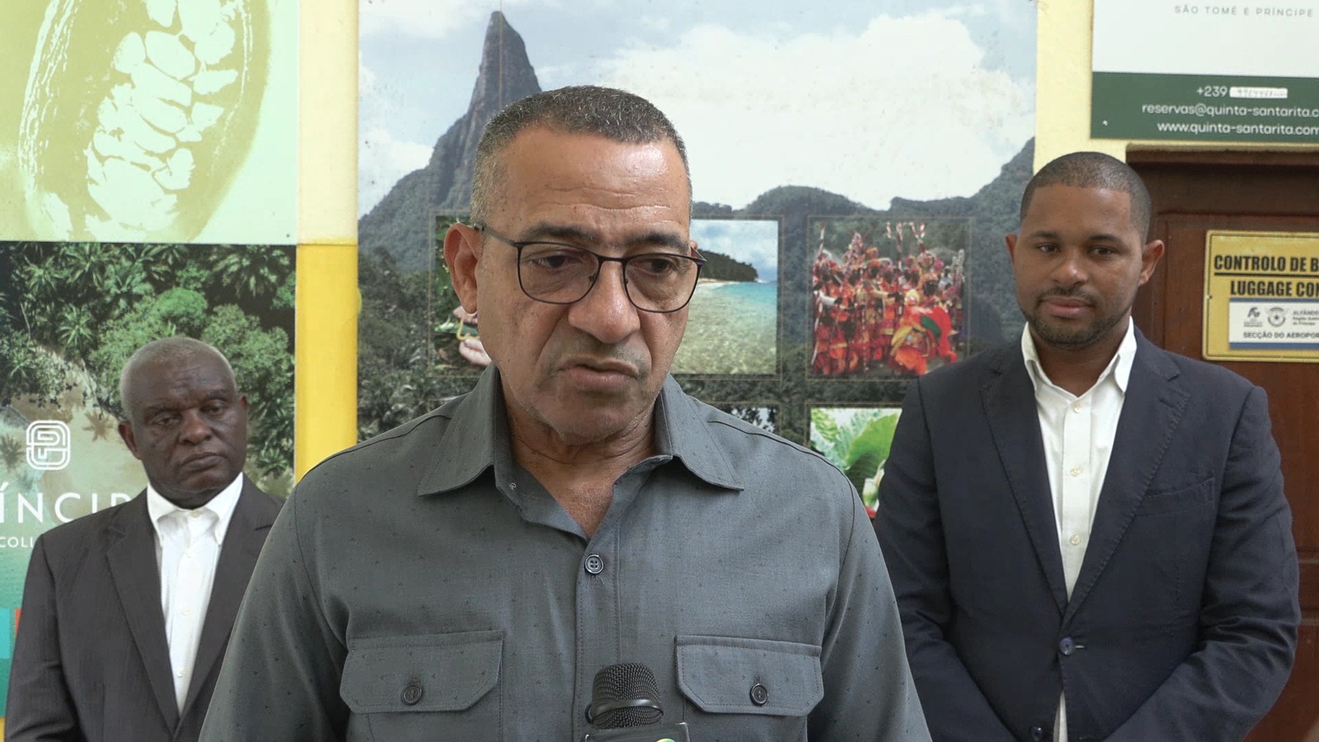 PR visita a ilha do Príncipe e apela à população a lutar pelo seu próprio desenvolvimento